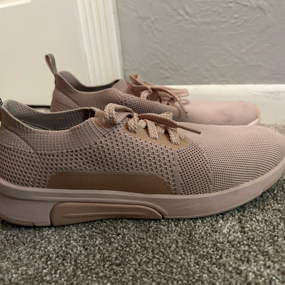 Skechers x Mark Nason Pink Knit Sneakers